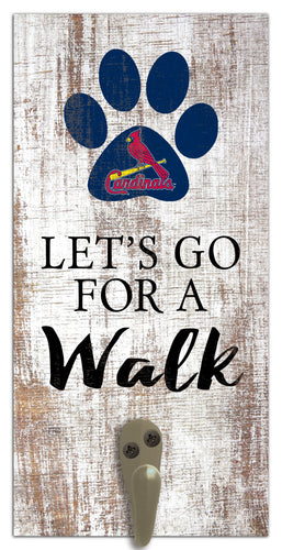 Wholesale MLB1075-Leash Holder 6x12 / M1075-St. Louis Cardinals
