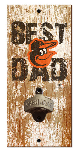 Wholesale MLB1077-Best Dad Bottle Opener / M1077-Baltimore Orioles