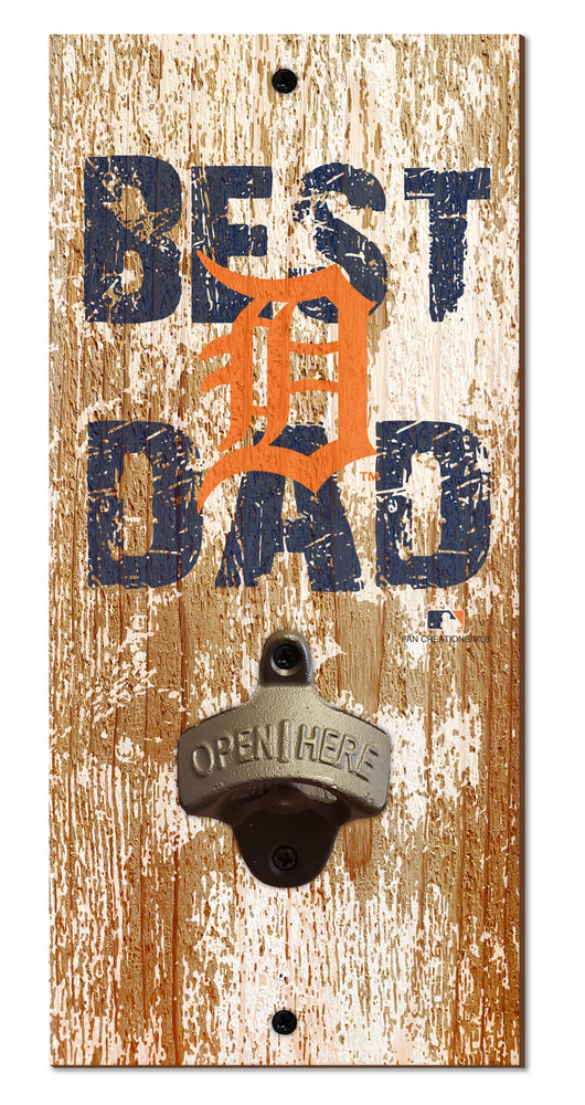 Wholesale MLB1077-Best Dad Bottle Opener / M1077-Detroit Tigers