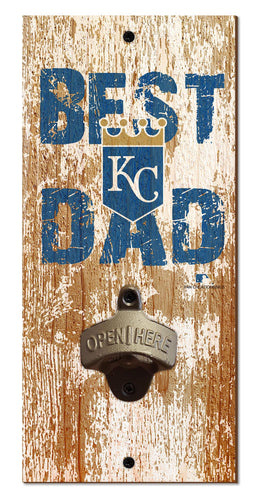 Wholesale MLB1077-Best Dad Bottle Opener (1) / M1077-Kansas City Royals