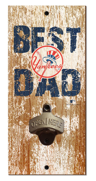 Wholesale MLB1077-Best Dad Bottle Opener (1) / M1077-New York Yankees
