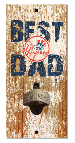 Wholesale MLB1077-Best Dad Bottle Opener / M1077-New York Yankees