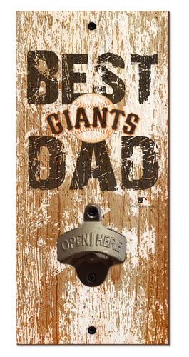 Wholesale MLB1077-Best Dad Bottle Opener / M1077-San Francisco Giants