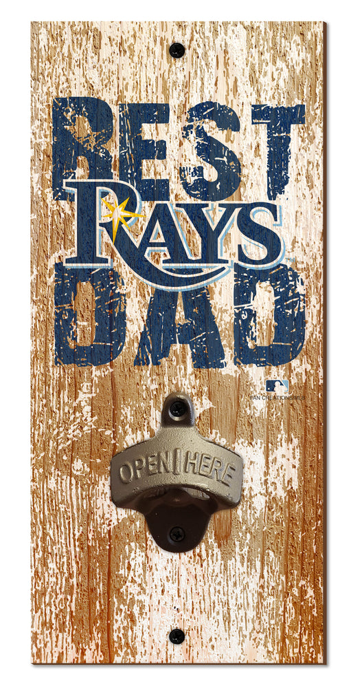 Wholesale MLB1077-Best Dad Bottle Opener / M1077-Tampa Bay Rays