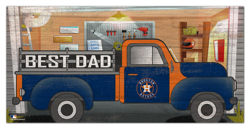Wholesale MLB1078-Best Dad Truck 6x12 / M1078-Houston Astros
