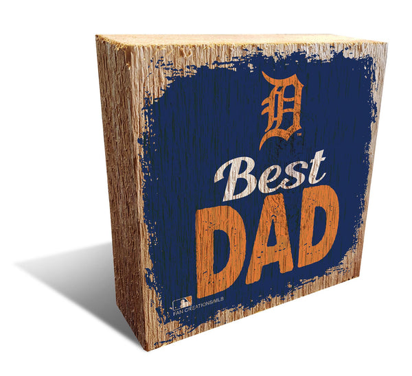 Wholesale MLB1080-Best Dad Block / M1080-Detroit Tigers