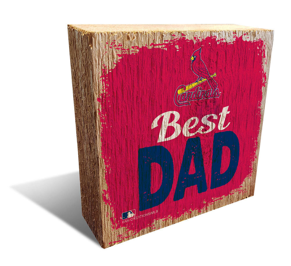 Wholesale MLB1080-Best Dad Block / M1080-St Louis Cardinals