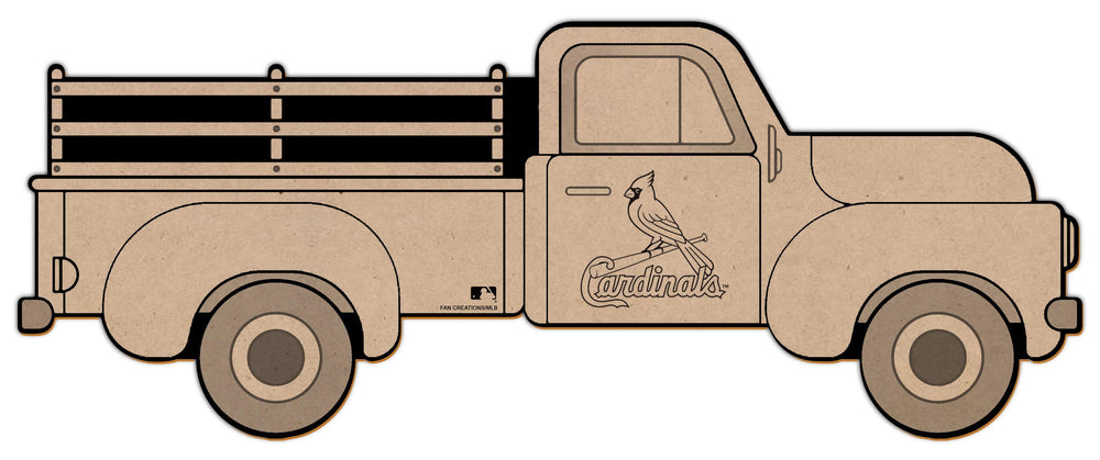 Wholesale MLB1083-Truck Color-In 15in Cutout / M1083-St Louis Cardinals