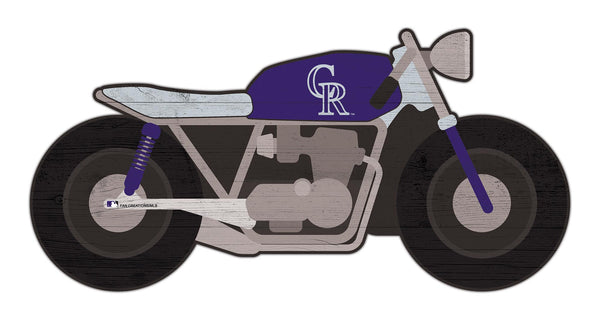 Wholesale MLB2008-Motorcycle Cutout / M2008-Colorado Rockies