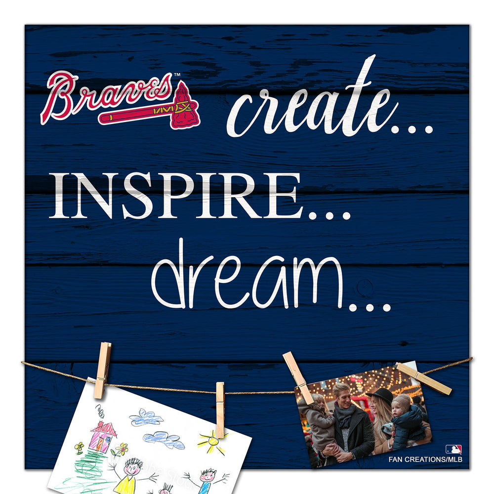 Wholesale MLB2011-Create Dream Inspire 18x18 / M2011-Altanta Braves