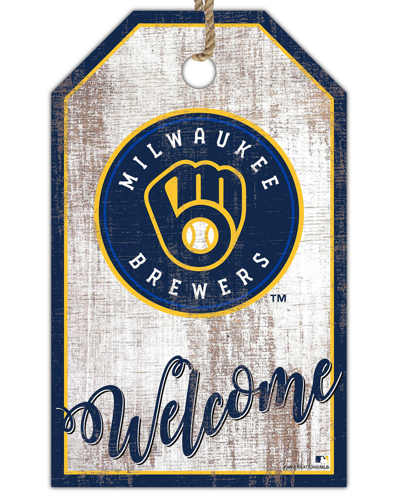 Wholesale MLB2012-Welcome 11x19 Tag / M2012-Milwaukee Brewers