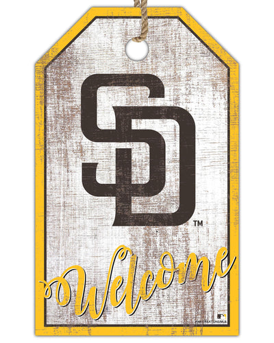 Wholesale MLB2012-Welcome 11x19 Tag / M2012-San Diego Padres