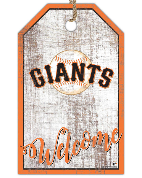 Wholesale MLB2012-Welcome 11x19 Tag / M2012-San Francisco Giants