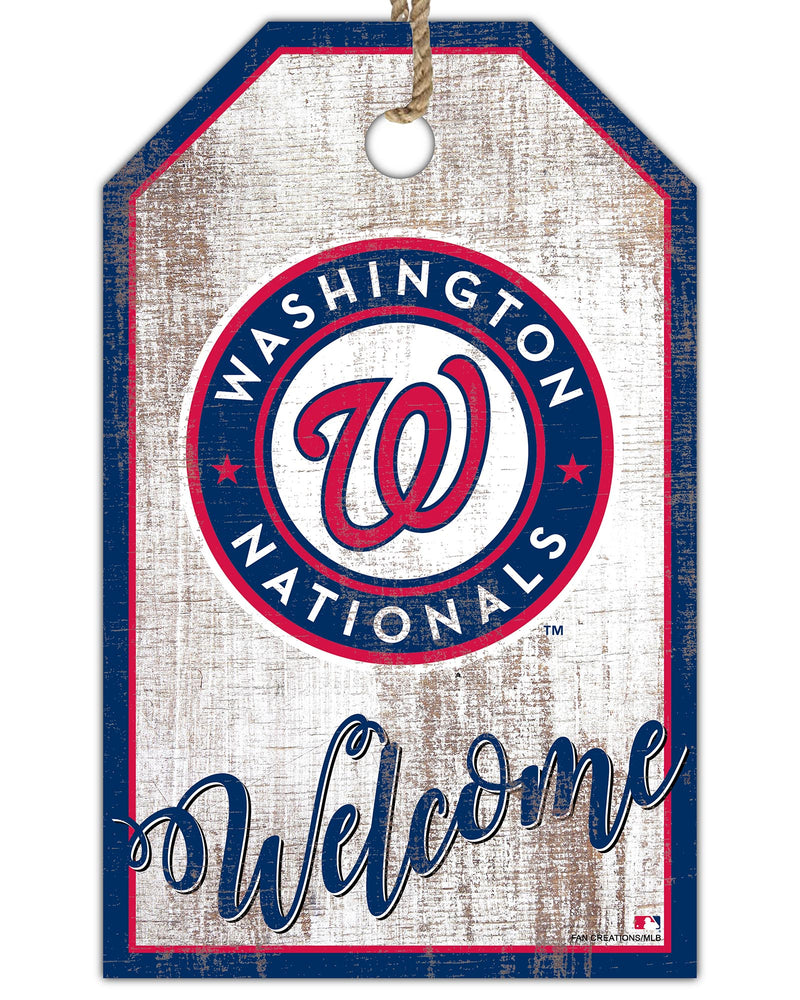 Wholesale MLB2012-Welcome 11x19 Tag / M2012-Washington Nationals