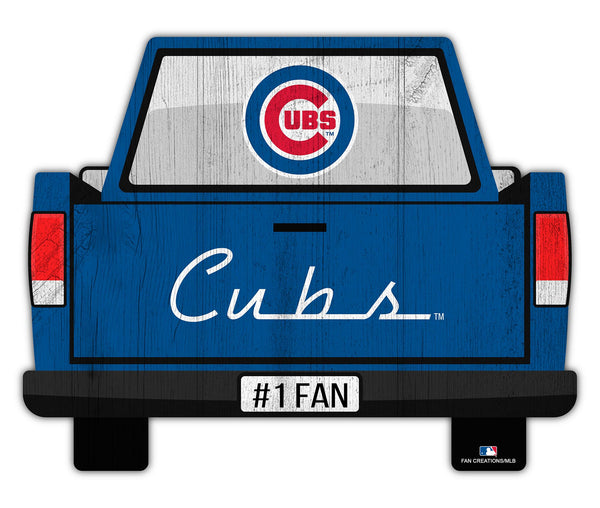 Wholesale MLB2014-Slogan Truck Back 12in Sign / M2014-Chicago Cubs