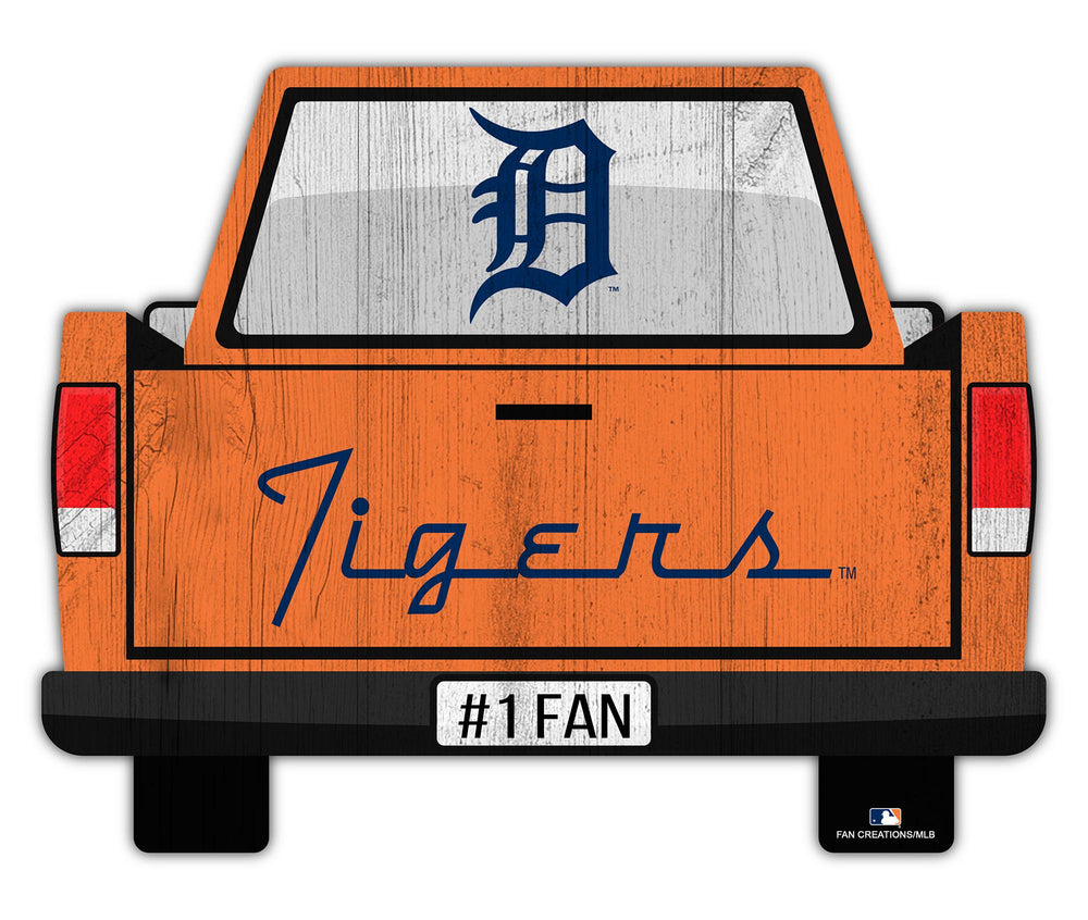 Wholesale MLB2014-Slogan Truck Back 12in Sign / M2014-Detroit Tigers