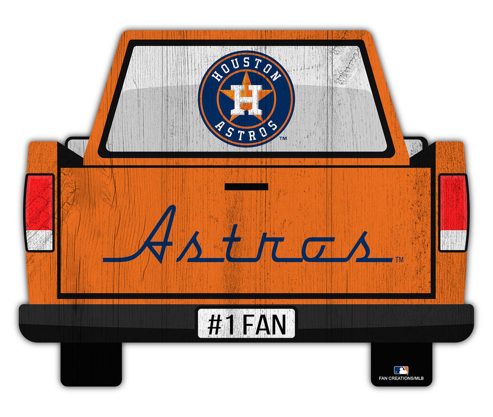 Wholesale MLB2014-Slogan Truck Back 12in Sign / M2014-Houston Astros