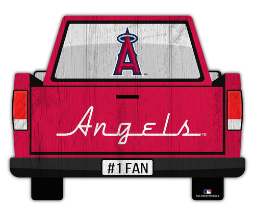 Wholesale MLB2014-Slogan Truck Back 12in Sign / M2014-Los Angeles Angels