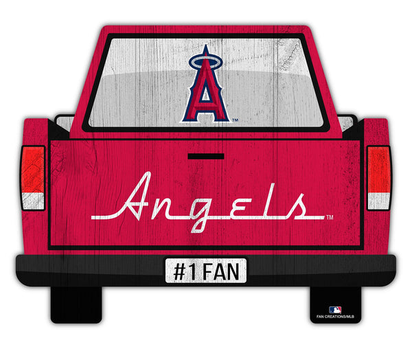 Wholesale MLB2014-Slogan Truck Back 12in Sign / M2014-Los Angeles Angels