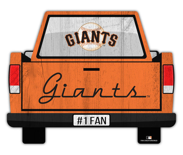 Wholesale MLB2014-Slogan Truck Back 12in Sign / M2014-San Francisco Giants