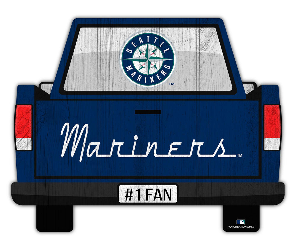 Wholesale MLB2014-Slogan Truck Back 12in Sign / M2014-Seattle Mariners