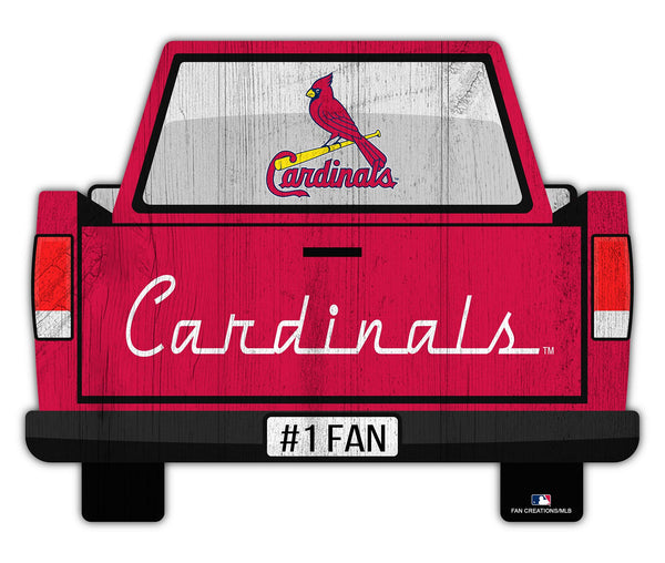 Wholesale MLB2014-Slogan Truck Back 12in Sign / M2014-St Louis Cardinals