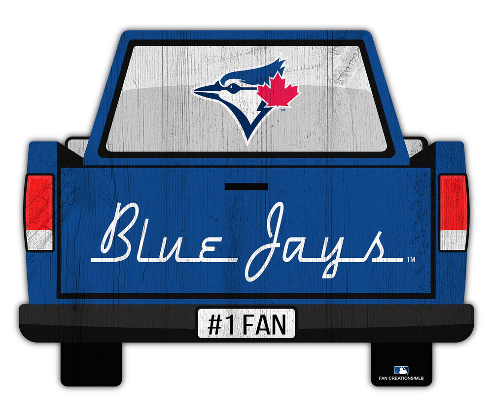 Wholesale MLB2014-Slogan Truck Back 12in Sign / M2014-Toronto Blue Jays