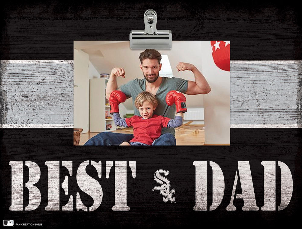 Wholesale MLB2016-Best Dad Clip Frame / M2016-Chicago White Sox