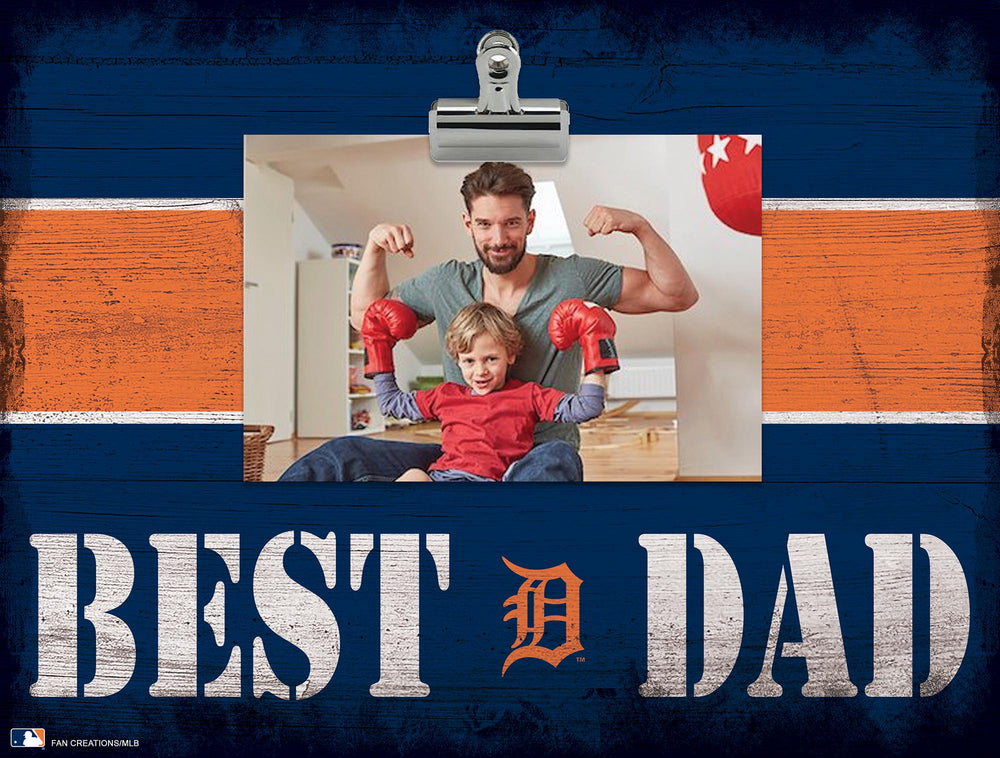 Wholesale MLB2016-Best Dad Clip Frame / M2016-Detroit Tigers