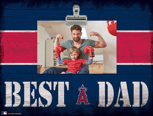 Wholesale MLB2016-Best Dad Clip Frame / M2016-Los Angeles Angels