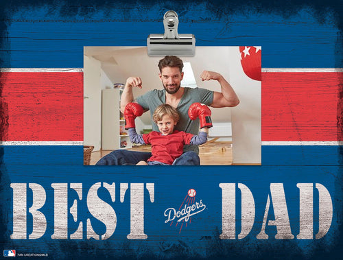 Wholesale MLB2016-Best Dad Clip Frame / M2016-Los Angeles Dodgers