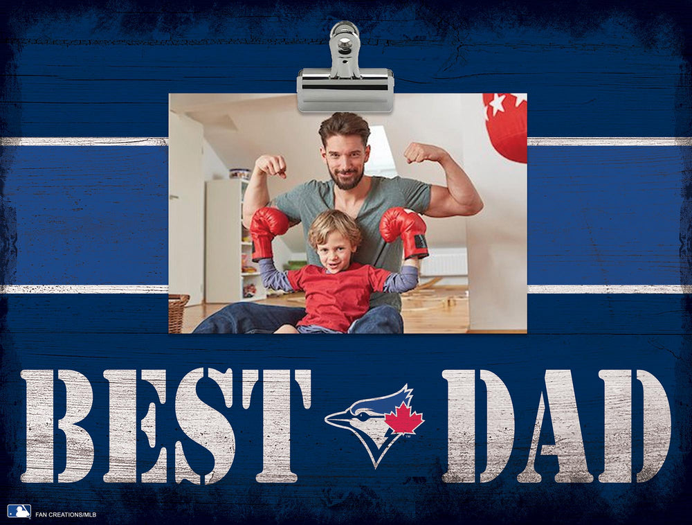 Wholesale MLB2016-Best Dad Clip Frame / M2016-Toronto Blue Jays