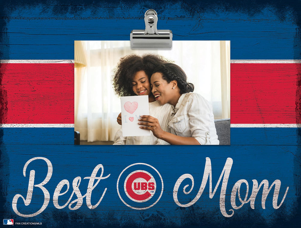 Wholesale MLB2017-Best Mom Clip Frame / M2017-Chicago Cubs