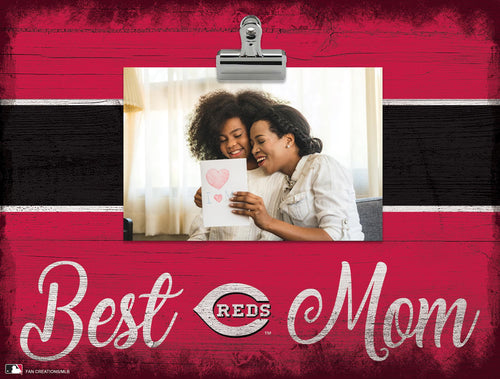 Wholesale MLB2017-Best Mom Clip Frame / M2017-Cincinnati Reds