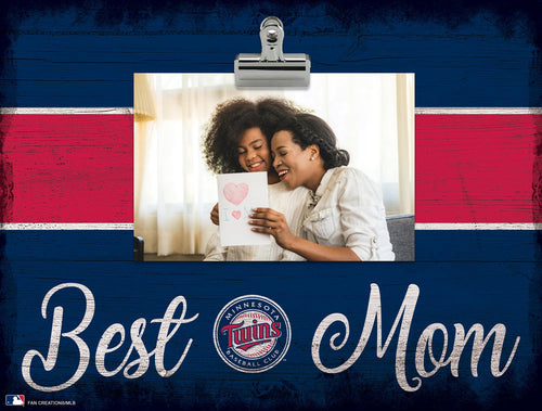 Wholesale MLB2017-Best Mom Clip Frame / M2017-Minnesota Twins