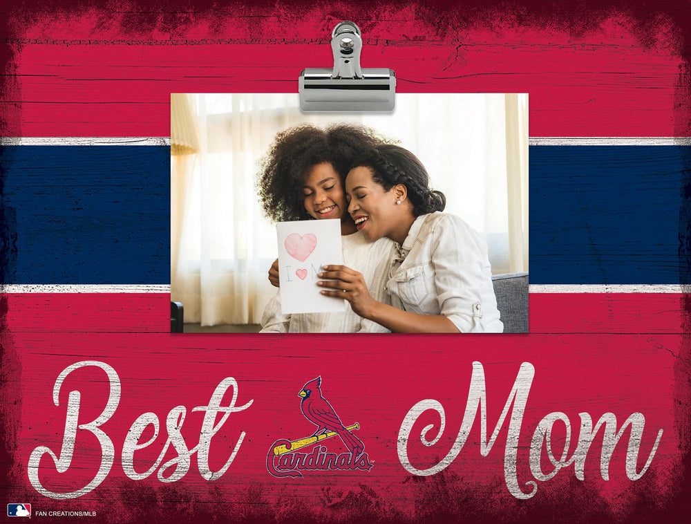 Wholesale MLB2017-Best Mom Clip Frame / M2017-St Louis Cardinals