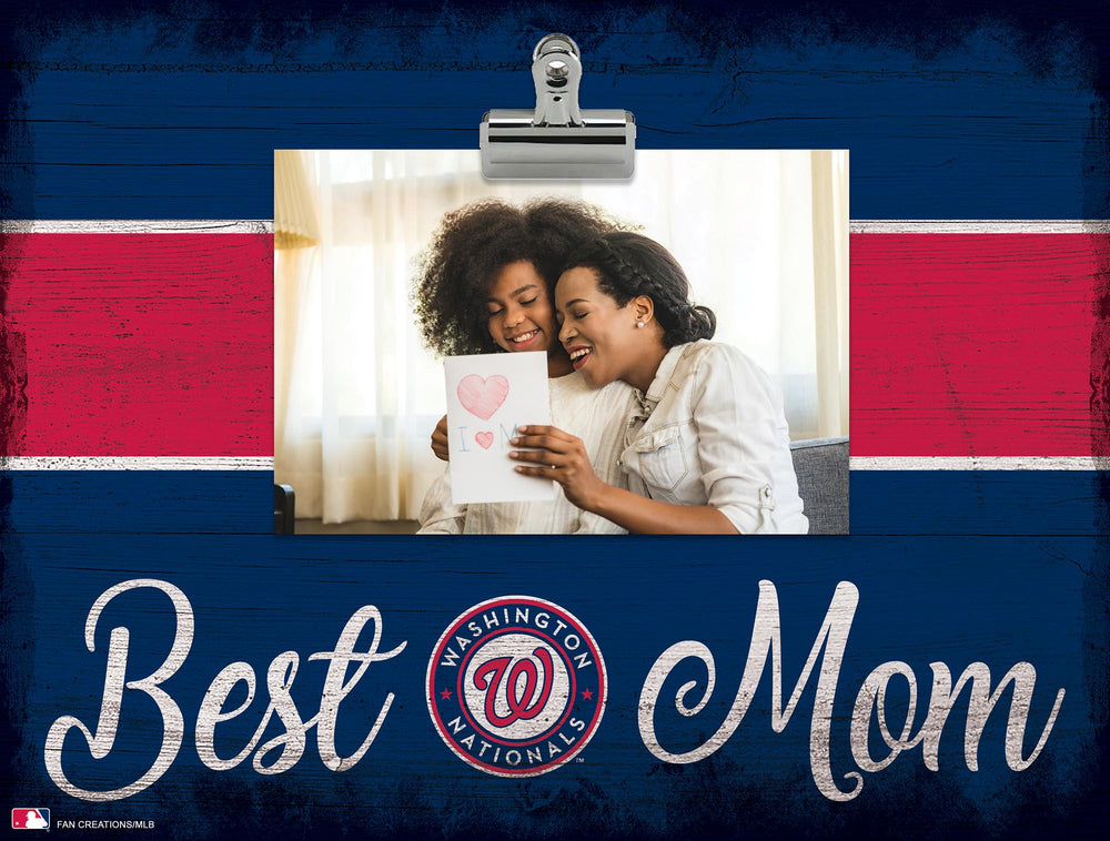 Wholesale MLB2017-Best Mom Clip Frame / M2017-Washington Nationals