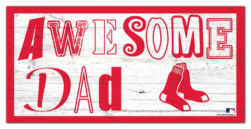 Wholesale MLB2018-Awesome Dad 6x12 / M2018-Boston Red Sox