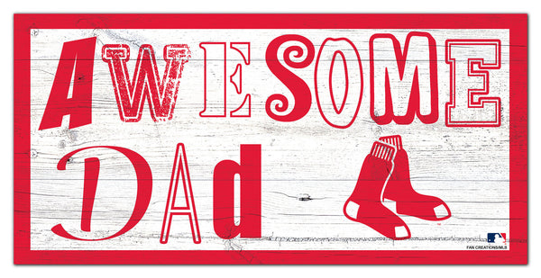 Wholesale MLB2018-Awesome Dad 6x12 / M2018-Boston Red Sox