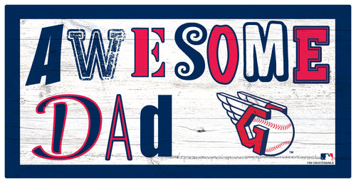 Wholesale MLB2018-Awesome Dad 6x12 / M2018-Cleveland Guardians