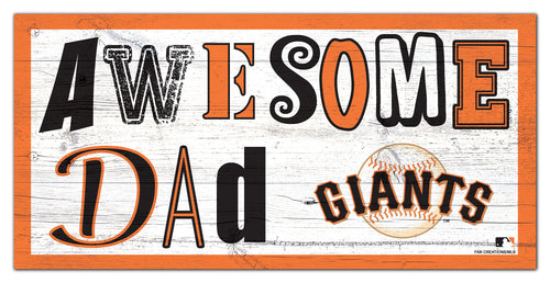 Wholesale MLB2018-Awesome Dad 6x12 / M2018-San Francisco Giants