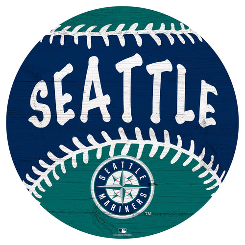 Wholesale MLB2022-City Baseball 12in / M2022-Seattle Mariners