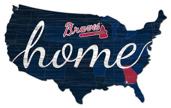 Wholesale MLB2026-Home USACut 18in / M2026-Atlanta Braves