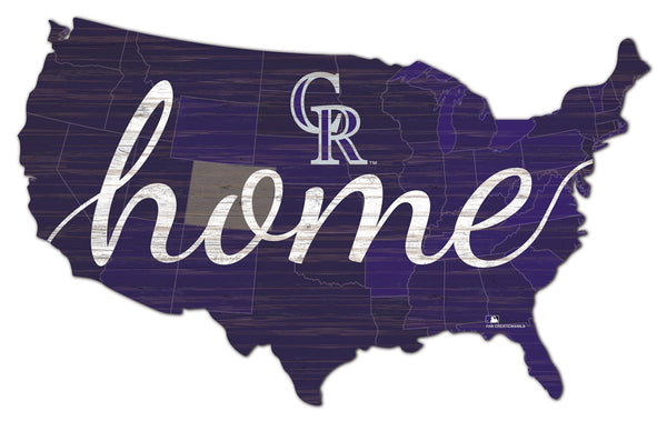 Wholesale MLB2026-Home USACut 18in / M2026-Colorado Rockies
