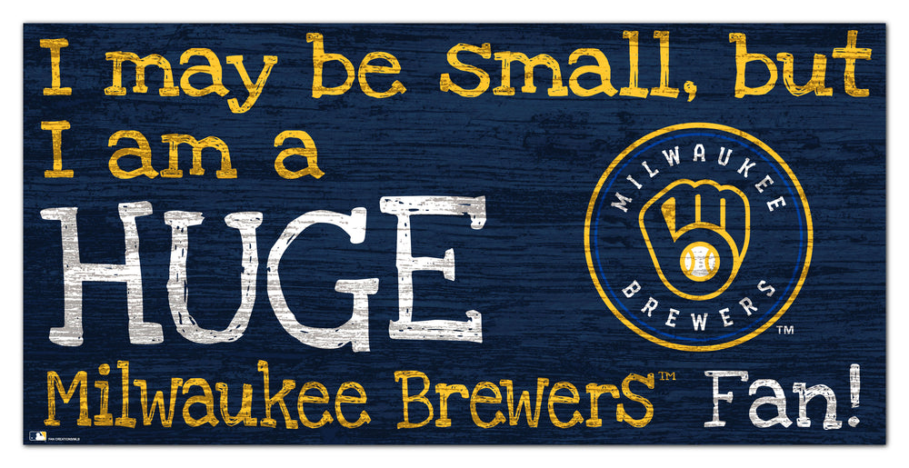 Wholesale MLB2028-Huge Fan 6x12 / M2028-Milwaukee Brewers