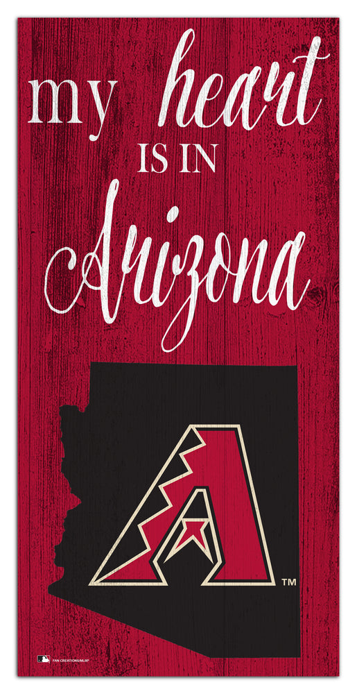 Wholesale MLB2029-My Heart is in 6x12 / M2029-Arizona Diamondbacks