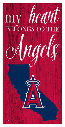 Wholesale MLB2029-My Heart is in 6x12 / M2029-Los Angeles Angels