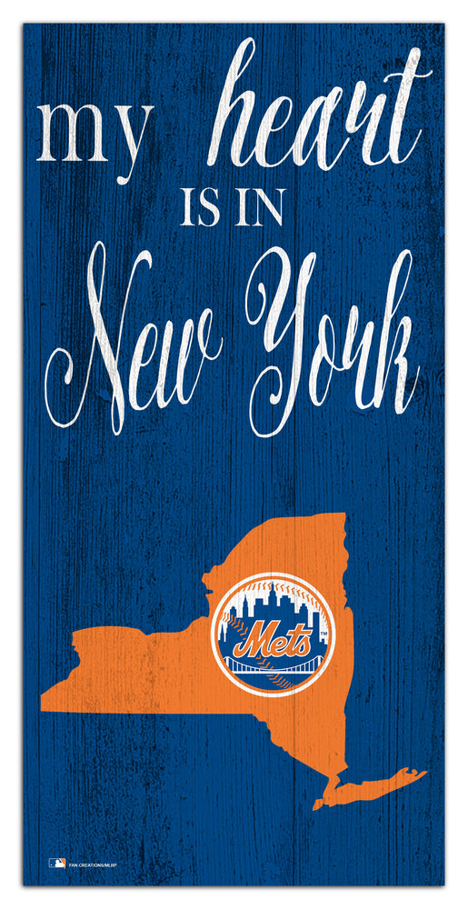 Wholesale MLB2029-My Heart is in 6x12 / M2029-New York Mets