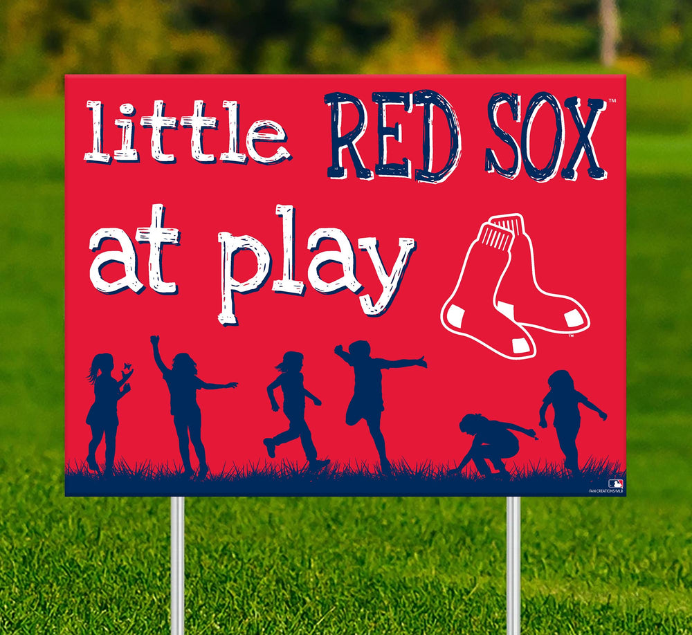 Wholesale MLB2031-Children At Play Yard Sign / M2031-Boston Red Sox