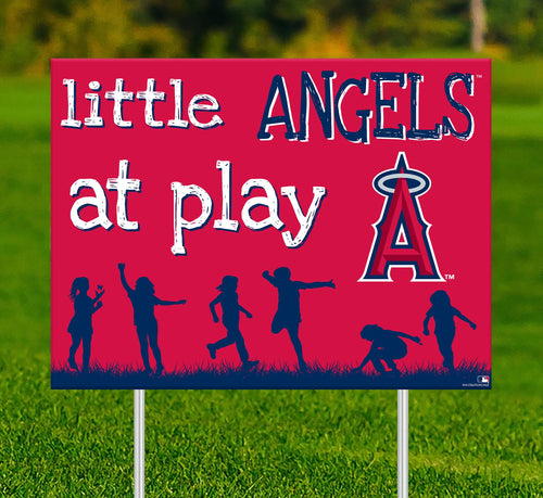 Wholesale MLB2031-Children At Play Yard Sign / M2031-Los Angeles Angels